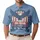 USA 250th Anniversary Bald Eagle Emblem: We The People, 1776-2026, Distressed Stripes Wreaths Men's Polo Shirt (Lightweight) - 1