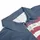 America 250th Anniversary Patriotic Flag Design: Distressed 'We The People' 1776 Stars, Navy Blue Men's Polo Shirt (Lightweight) - 6