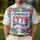 America 250th 1776 Freedom Patriotic Polo Hibiscus Plumeria Palms Men's Polo Shirt (Lightweight) - 4