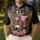 America 250th Anniversary Eagle Lady Liberty Flag Cross Faith Freedom Legacy 1776 Men's Polo Shirt (Lightweight) - 4