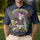 USA 250th Birthday Eagle Flag Statue Liberty Bell 1776-2026 Patriotic Navy Men's Polo Shirt (Lightweight) - 4