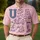 America 250th USA Stars Stripes Tropical Liberty Eagle Statue Design Men's Polo Shirt (Lightweight) - 4