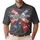 America 250th Anniversary Patriotic Bow 1776-2026 Tropical Americana Design Men's Polo Shirt (Lightweight) - 1