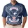 America 250th Anniversary Eagle Flag Emblem 1776 2026 Patriotic Tropical Men's Polo Shirt (Lightweight) - 1