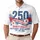 USA 250th Anniversary: Star-Filled 250, Patriotic Ribbon, Hibiscus Palm Scrollwork Men's Polo Shirt (Lightweight) - 1