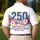 USA 250th Anniversary: Star-Filled 250, Patriotic Ribbon, Hibiscus Palm Scrollwork Men's Polo Shirt (Lightweight) - 5