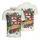 Patriotic USA 250th Anniversary Tropical Floral Gold Freedom Design Men's Polo Shirt (Lightweight) - 3
