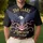 America 250th Anniversary Eagle: Patriotic Polo Tropical Wreath 1776-2026 Men's Polo Shirt (Lightweight) - 4