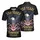 America 250th Anniversary Eagle: Patriotic Polo Tropical Wreath 1776-2026 Men's Polo Shirt (Lightweight) - 3