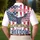 America 250th Birthday: Freedom Eagle Polo Flag Design - 1776-2026 Commemoration Men's Polo Shirt (Lightweight) - 5