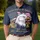 USA 250th Anniversary Eagle Flag Liberty Bell Statue 1776-2026 Commemorative Men's Polo Shirt (Lightweight) - 4