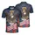 Patriotic Polo Eagle Flag USA 250th Anniversary Liberty Bell Tropical Celebration Men's Polo Shirt (Lightweight) - 3