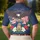 America 250th Eagle Liberty Bell 1776 Scroll Polo Flag Tropical Fireworks Gold Men's Polo Shirt (Lightweight) - 5