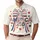America 250th Anniversary Patriotic Polo AMERICA 250 Text Stars Stripes Ribbon Men's Polo Shirt (Lightweight) - 1