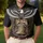 America 250th Anniversary Eagle Liberty Bell 1776-2026 Gold Bronze Tribute Men's Polo Shirt (Lightweight) - 4