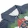 America 250th Liberty Statue Polo Hibiscus Palm Stars Navy Red White Men's Polo Shirt (Lightweight) - 6