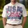 America 250th Anniversary USA 1776-2026 Years of Freedom Patriotic Tropical Men's Polo Shirt (Lightweight) - 4
