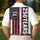 USA 250th Anniversary Distressed Flag 1776 2026 Tropical Crimson Black Stripes Men's Polo Shirt (Lightweight) - 5