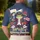 America 250th Anniversary: Colonial Frog, Tricorne Hat, Patriotic Hibiscus & Flag Men's Polo Shirt (Lightweight) - 5