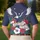 USA 250th Anniversary Bald Eagle Hibiscus Palm Leaf Patriotic Commemorative Men's Polo Shirt (Lightweight) - 5