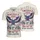 America 250th Birthday Patriotic Eagle Flag Tropical Fireworks Liberty Bell Design Men's Polo Shirt (Lightweight) - 3