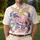 America 250th Birthday Golden Eagle Flag - USA 1776 Pillars Tropical Patriotic Men's Polo Shirt (Lightweight) - 4