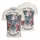 Patriotic America 250th Eagle Flag: Vintage Tropical Engraving '250 YEARS STRONGER' Men's Polo Shirt (Lightweight) - 3