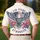 Patriotic America 250th Eagle Flag: Vintage Tropical Engraving '250 YEARS STRONGER' Men's Polo Shirt (Lightweight) - 5