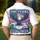 USA 250th Birthday Eagle Flag: Patriotic Lightning Bolts 1776-2026 Men's Polo Shirt (Lightweight) - 5