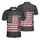 America 250th Birthday Distressed Flag 1776 2026 Freedom Patriotic Polo Design Men's Polo Shirt (Lightweight) - 3