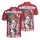 Lady Liberty 250th Anniversary: Messy Bun Sunglasses American Flag '1776-2026' Tropical Men's Polo Shirt (Lightweight) - 3