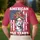 Lady Liberty 250th Anniversary: Messy Bun Sunglasses American Flag '1776-2026' Tropical Men's Polo Shirt (Lightweight) - 5
