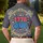 America 250th 1776-2026 Stars Laurel Tropical Scrollwork Motif Deep Charcoal Men's Polo Shirt (Lightweight) - 5