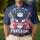 Patriotic USA 250th Anniversary Bald Eagle 1776 2026 Freedom Arching Stars Flags Emblem Men's Polo Shirt (Lightweight) - 4