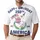 America 250th Birthday Goose Cake Est 1776 Flag Laurel Wreath Men's Polo Shirt (Lightweight) - 1