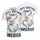 America 250th Birthday Goose Cake Est 1776 Flag Laurel Wreath Men's Polo Shirt (Lightweight) - 3