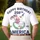America 250th Birthday Goose Cake Est 1776 Flag Laurel Wreath Men's Polo Shirt (Lightweight) - 5