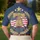 America 250th Anniversary Liberty Bell American Flag Laurel Wreath Tropical Americana Men's Polo Shirt (Lightweight) - 5