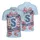 America 250th Anniversary Freedom 1776-2026 USA Flag Stars Stripes Tropical Ribbon Men's Polo Shirt (Lightweight) - 3