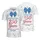 USA 250th Anniversary: Patriotic '250 Years' Polo Palm Hibiscus Star Ribbon Men's Polo Shirt (Lightweight) - 3