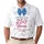 USA 250th Anniversary: Patriotic '250 Years' Polo Palm Hibiscus Star Ribbon Men's Polo Shirt (Lightweight) - 1
