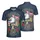 America 250th: Eagle Liberty Bell Flag Polo Gold 1776 Design Men's Polo Shirt (Lightweight) - 3