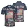Patriotic 250th Anniversary 1776 'We the People' Flag Hibiscus Design Men's Polo Shirt (Lightweight) - 3