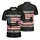 America 250th: Polo Patriotic Distressed Flag Operation Absolute Resolve Men's Polo Shirt (Lightweight) - 3