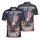 America 250th Anniversary Eagle Flag Feathers 1776-2026 Distressed Freedom Men's Polo Shirt (Lightweight) - 3