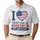 America 250th Anniversary 'I Heart America' Flag Distressed Navy Red White Celebration Men's Polo Shirt (Lightweight) - 1