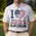 America 250th Anniversary 'I Heart America' Flag Distressed Navy Red White Celebration Men's Polo Shirt (Lightweight) - 4