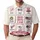 USA 250th Birthday Patriotic Affirmation Grid: Flag, Eagle, Uncle Sam Emblems Men's Polo Shirt (Lightweight) - 1