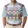 America 250th Anniversary Founding Fathers Ducks Colonial Aloha 1776 Freedom Design Men's Polo Shirt (Lightweight) - 1