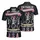 America 250th Independence: Patriotic Skeletons Dancing Red Blue Top Hat Polo Men's Polo Shirt (Lightweight) - 3